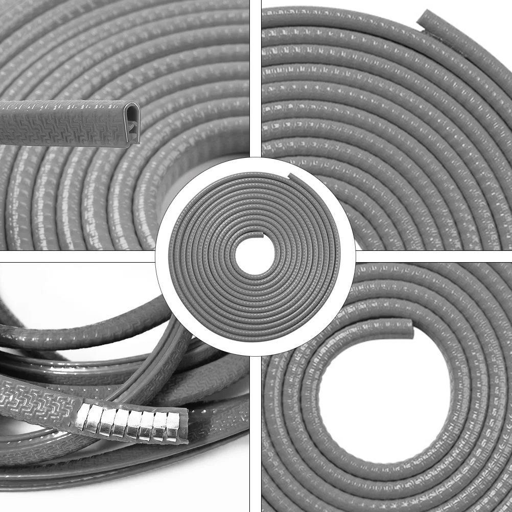 Anti-scratch Strip Durable Protector Guard Car Accessories Rubber Seal Strips White Out Tape