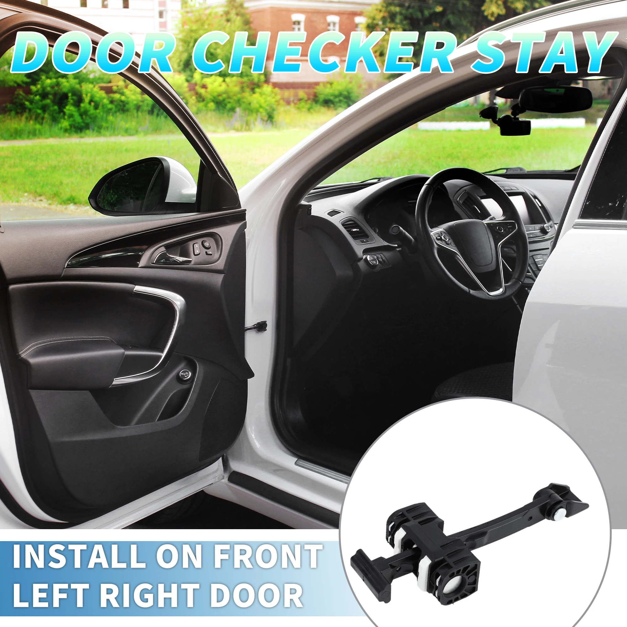 

X Autohaux Door Check Strap Stopper Limiter No.8T0837203A for Audi A5 07-17 for Audi Cabrio