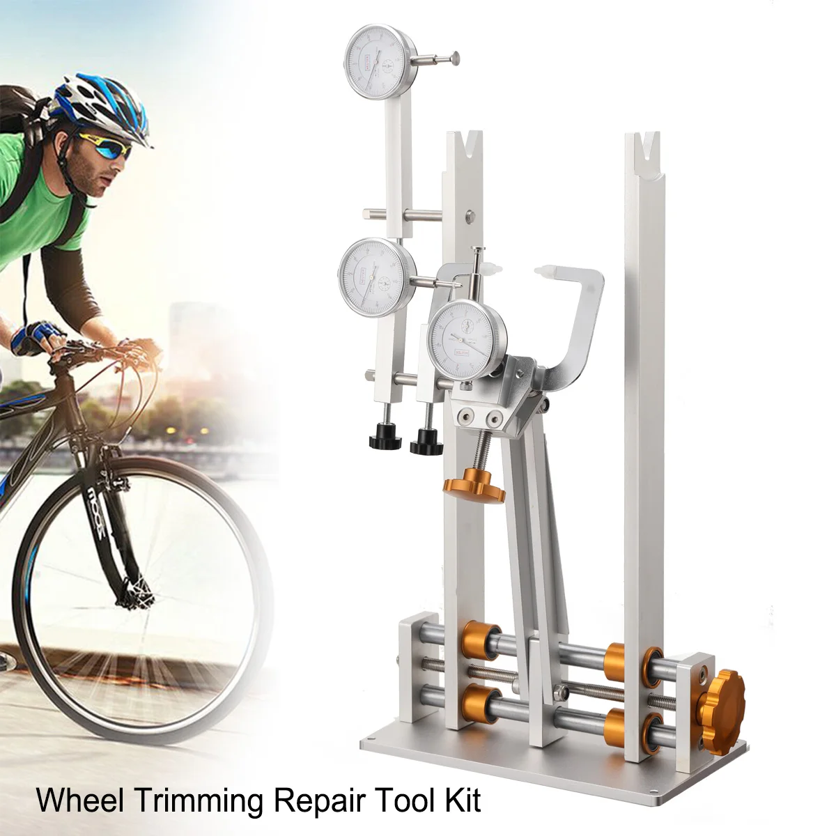 Professional Bicycle Wheel Truing Stand Bike Wheel Repair Alignment Tool Hub Maintenance Repair Cycle Rims Correction Stand