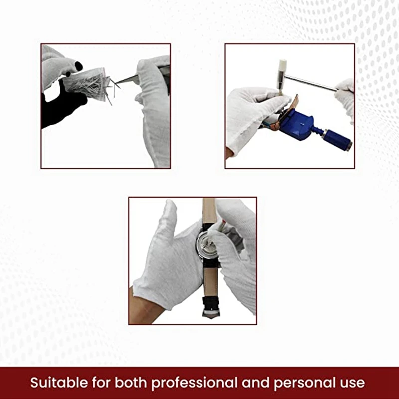 ABKD Watch Repair Kit (147 Pcs) Watch Repair Kit Strap Remover Bottom Opener Repair Watch Fixing And Adjusting Tools