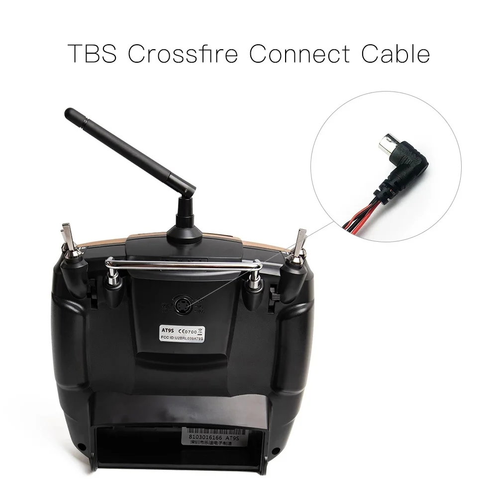 Radiolink tbs crossfire connect kabel für renn drohne at9s pro 12ch rc sender controller