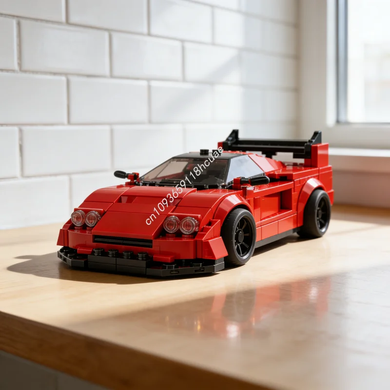 

Набор строительных блоков MOC LM City Champions, 345 деталей, конструктор, развивающая игрушка, подарок на Рождество, DIY, креативная идея