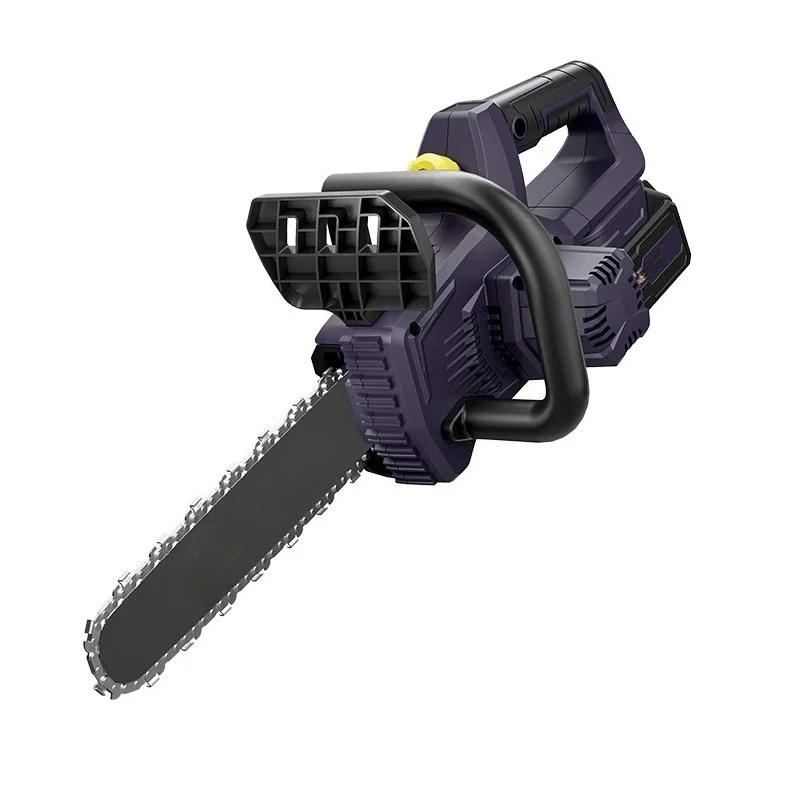 Trendy Cordless Lithium Brushless Chain Saw 21V 12Inch Portable Wood Cutter Factory Wholesale Competitive Price