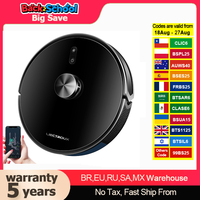 Liectroux / LILIN X6 LDS Robot Vacuum Cleaner,Laser Lidar Navigation,Wet Dry Mopping,6500Pa Suction,Multi-Floor Map,Carpet Boost
