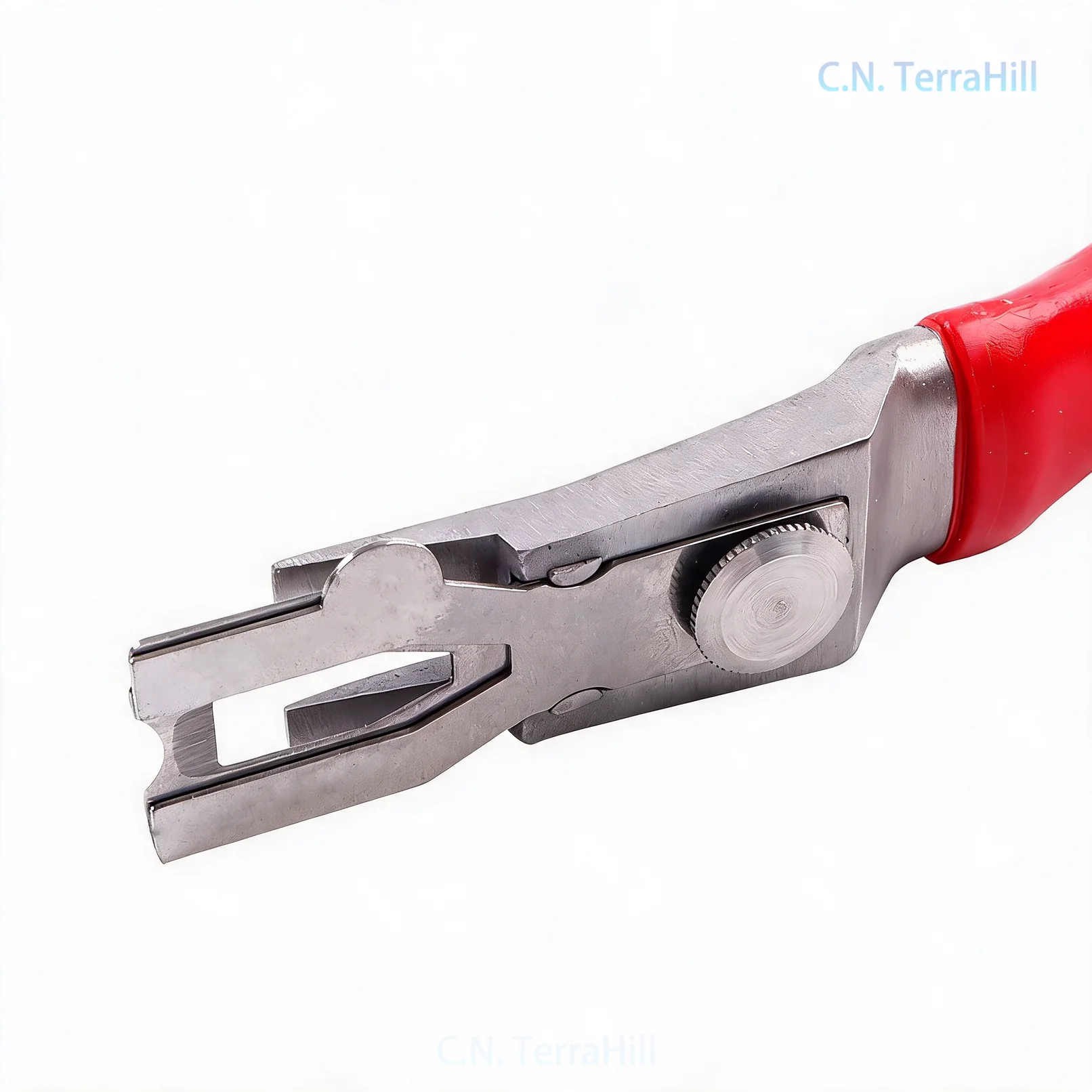 Seam Scraper Tool - Welding Slag Scraper with Red Handle,