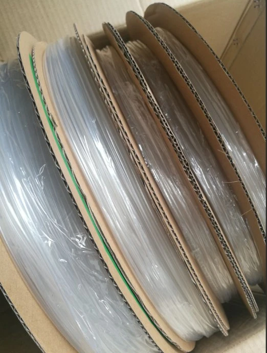 

Трубка из ПТФЭ 10 м, 1 мм, 2 мм, 3 мм, 4 мм, 6 мм, труба тефлотона, белая для нити 1,75 мм/3,0 мм, детали 3D-принтера, экструдер Боудена V5/V6 J-образная головка