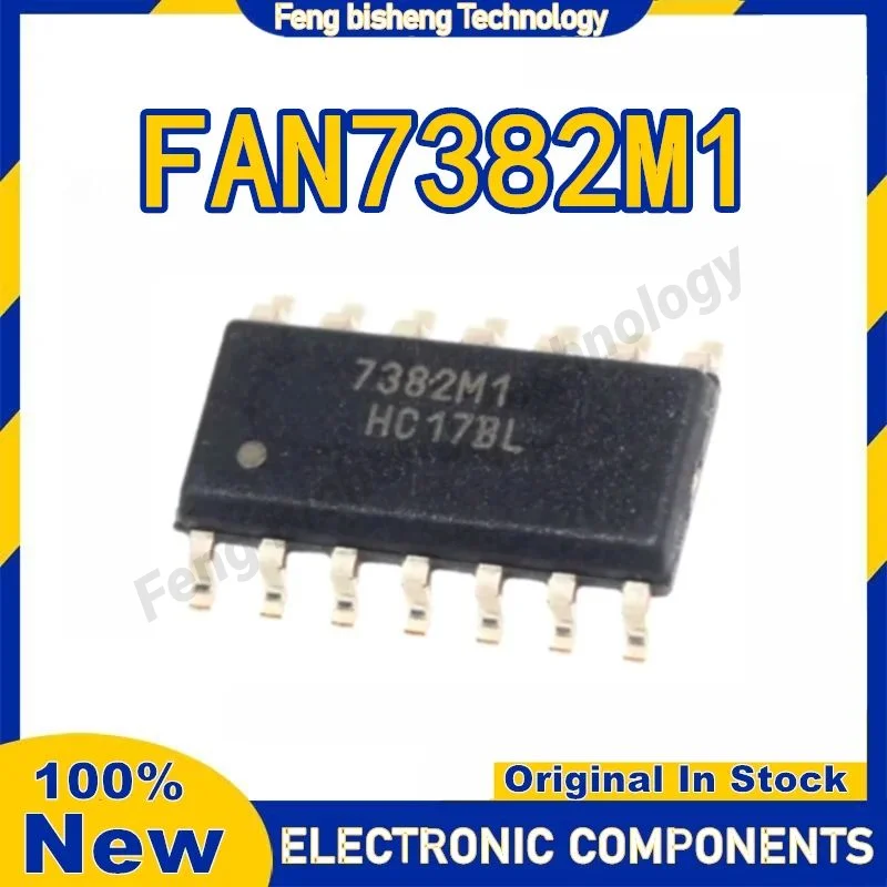 

5PCS 7382M1 FAN7382 FAN7382M1 FAN7382M1X sop-14 IC Chip 100% New Original in stock