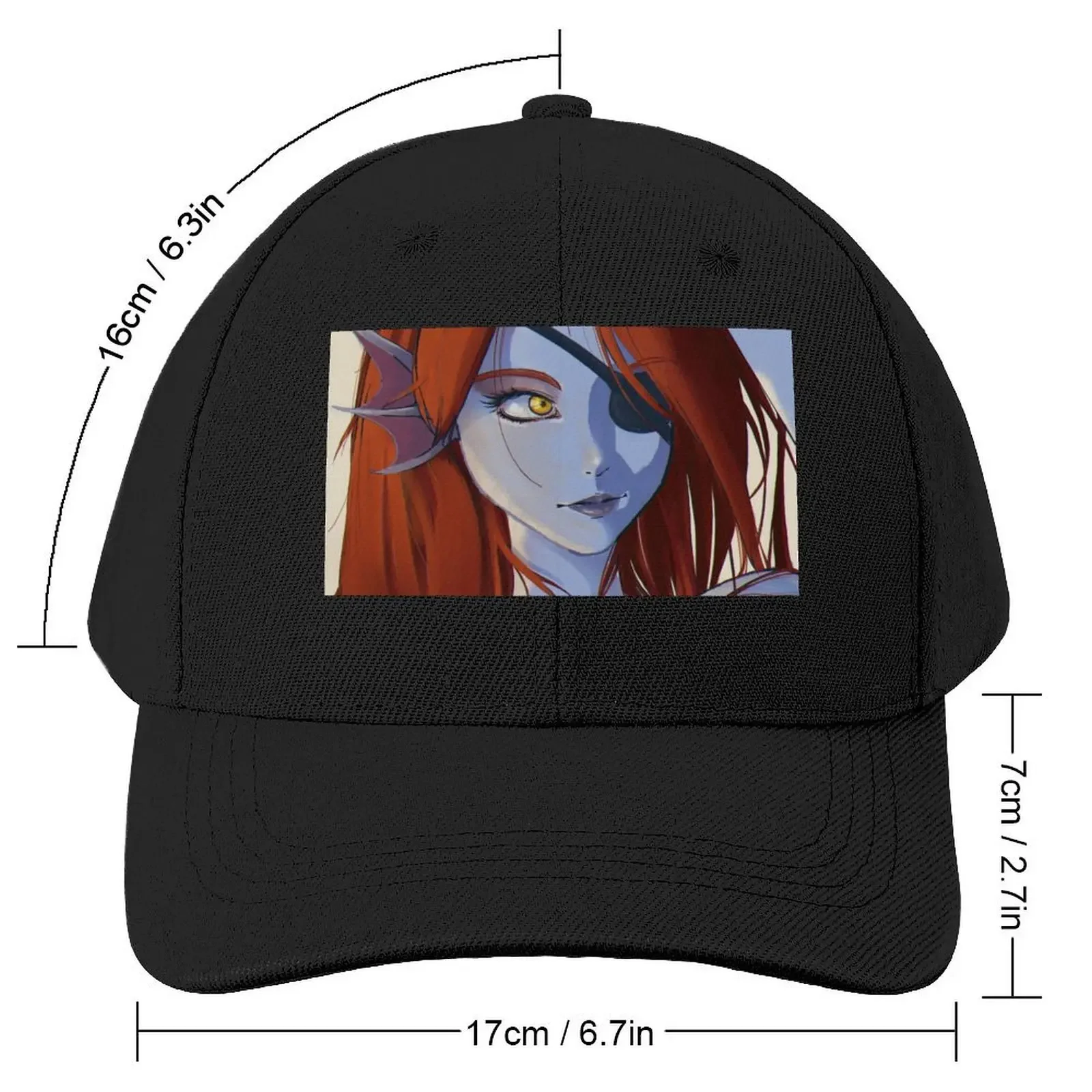 Undyne Undertale, Deltarune Baseball Cap party Hat western Hat Golf Wear Military Cap Man Women Men's