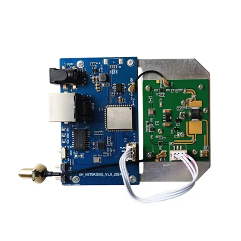 

WiFi HaLow 2W power amplifier + image transmission module star networking long-distance transmission 802.11AH low frequency