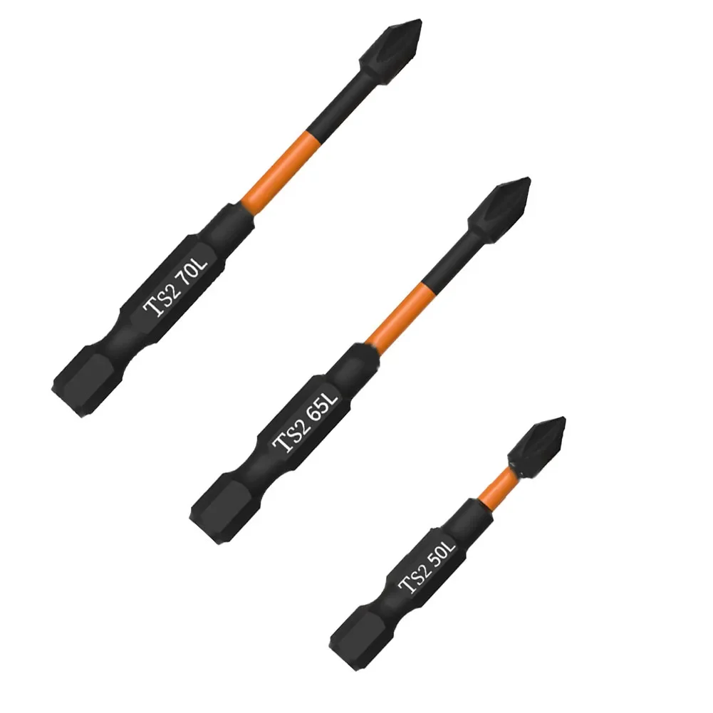 

Compact Magnetic Screwdriver Bit Set with Long Lasting Durability 3pcs Cross Hand Drill Screwdriver 50 65 70mm