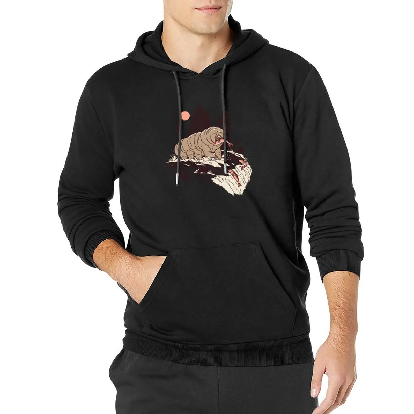 

Water Bear Pullover Hoodie aesthetic clothing men wear anime clothes graphic hoodie