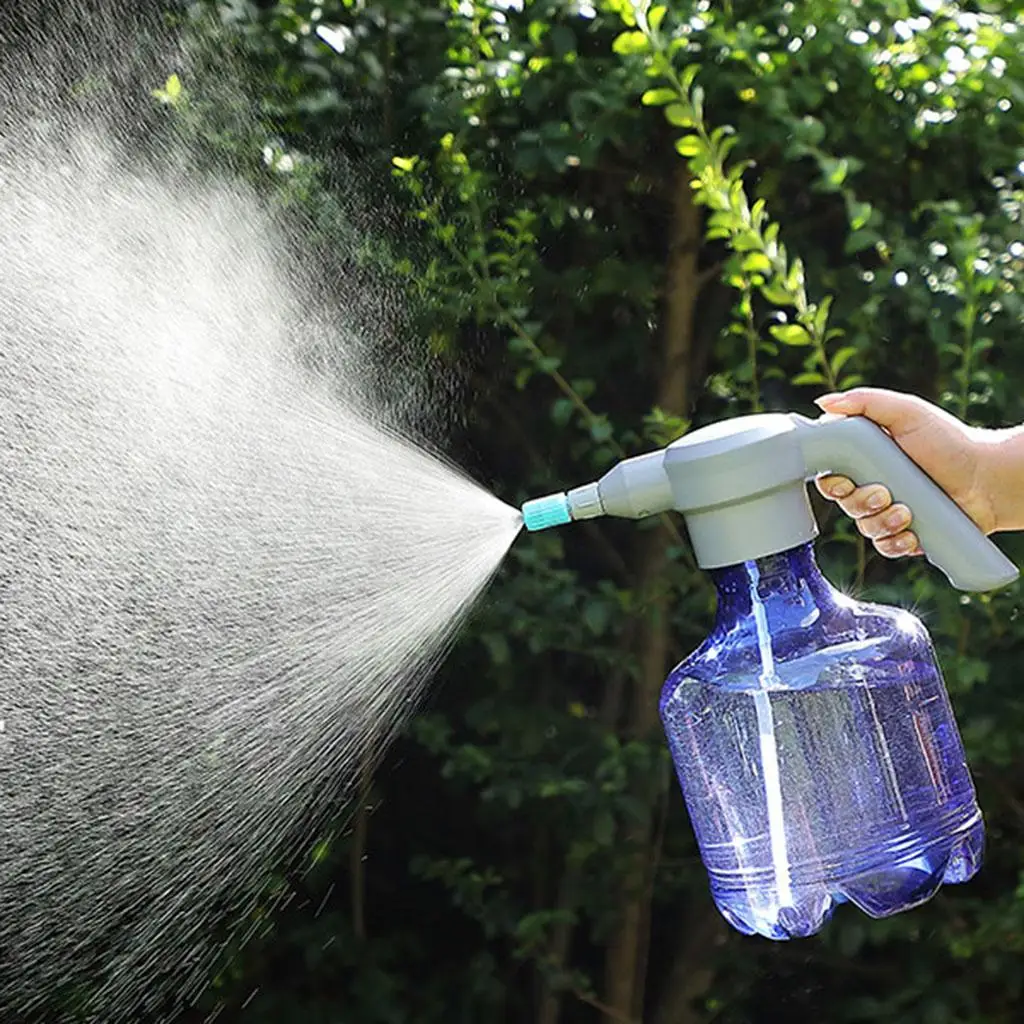 3L Electric Plant Mister Spray Bottle, Handheld Watering Can Sprayer with Adjustable Spout for 75% Alcohol Sanitizer Spraying