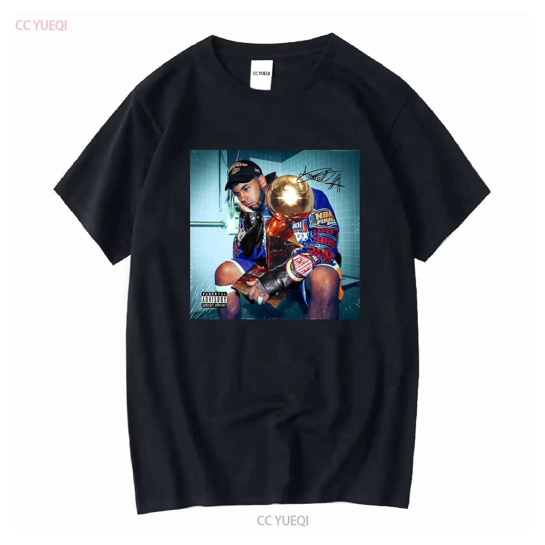 Las Leyendas Nunca Majes ÁLBUM Anuel AA 4 DISIGNS Camiseta Xs 2XL Mangas largas vintage Lavado Versátil Unisex Ligeramente Suave