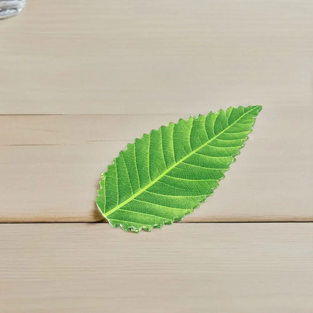 

400pcs Decoration Leaves Japanese Style Simulated Green Leaves For Sashimi Plate Sushi Platter Ornaments Fake Leaf Decor Sushi
