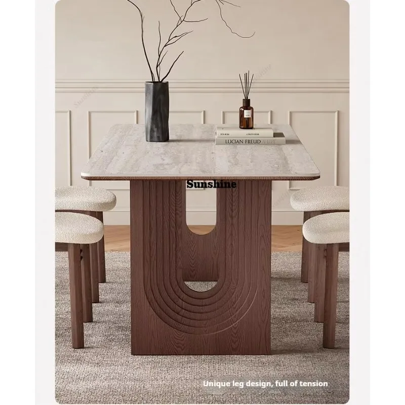 

Mid-Century French Retro & Italian Minimalist Style, Scratch & Stain Resistant, Customizable FT