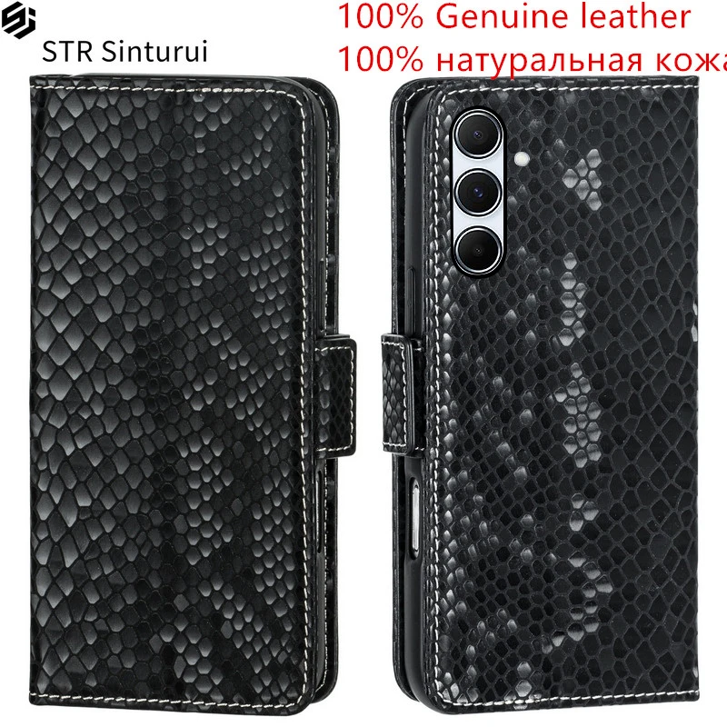 Genuine Relief Pattern leather Card Slot Cover For Samsung Galaxy A55 A90 A82 A72 A71 A17 4G A70s A70 A53 A51 5G UW Phone Case
