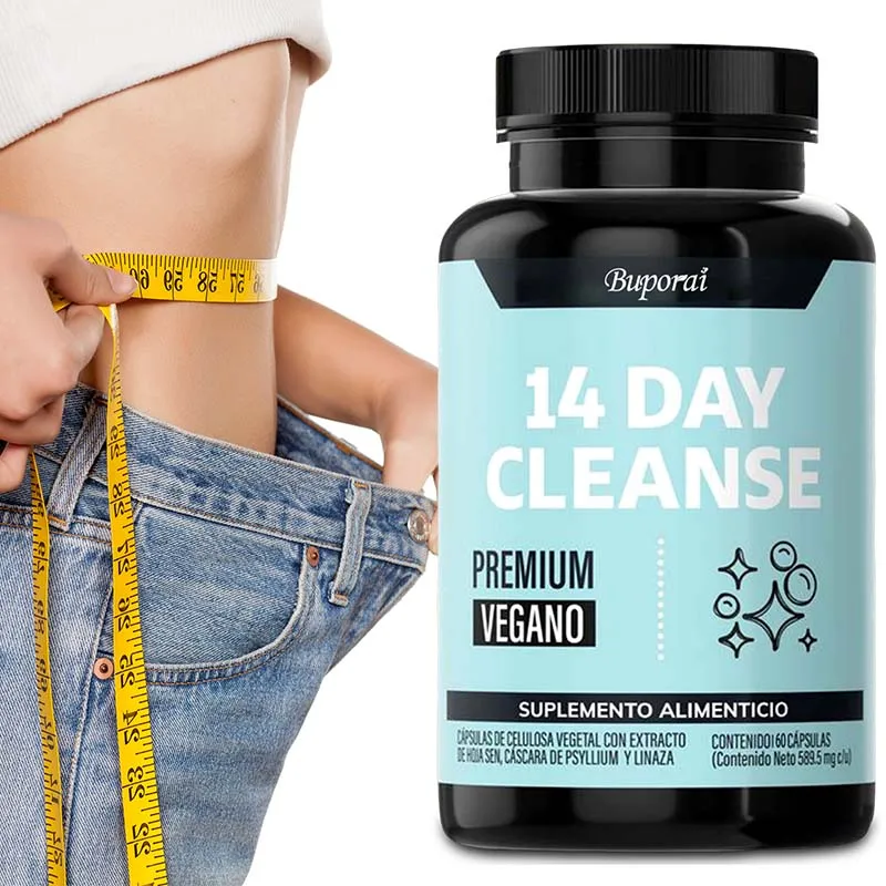 

14 Day Cleanse - Supports Digestive Health, Detoxification, Cleansing, Boosts Energy Levels, and Maintains Gut Health, Non-GMO