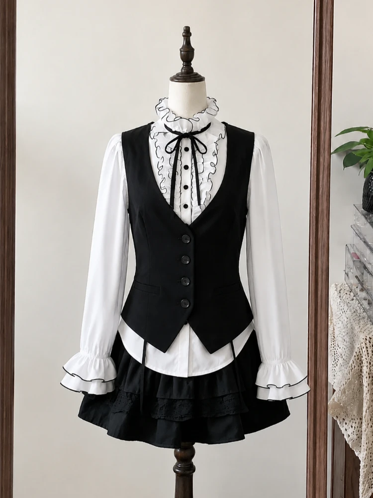French Court Vintage Elegant 3 - Women Formal Blouses For Evening Wear ulasan dan harga