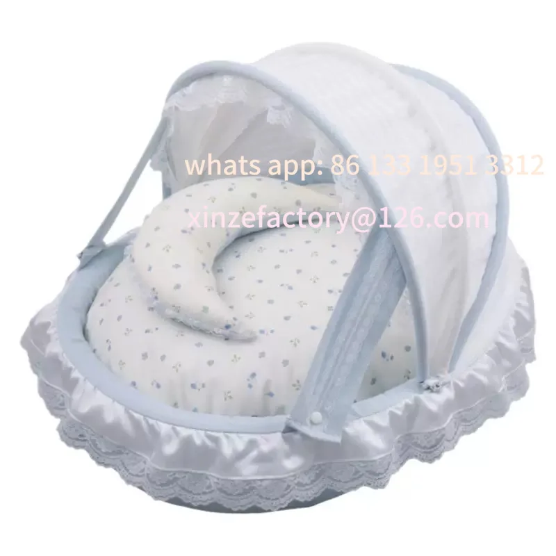 

Customizable Princess Series Pet Cradle Spring/Summer Lace Cat Nest Kennel Cotton Comfortable Small Dog Bed