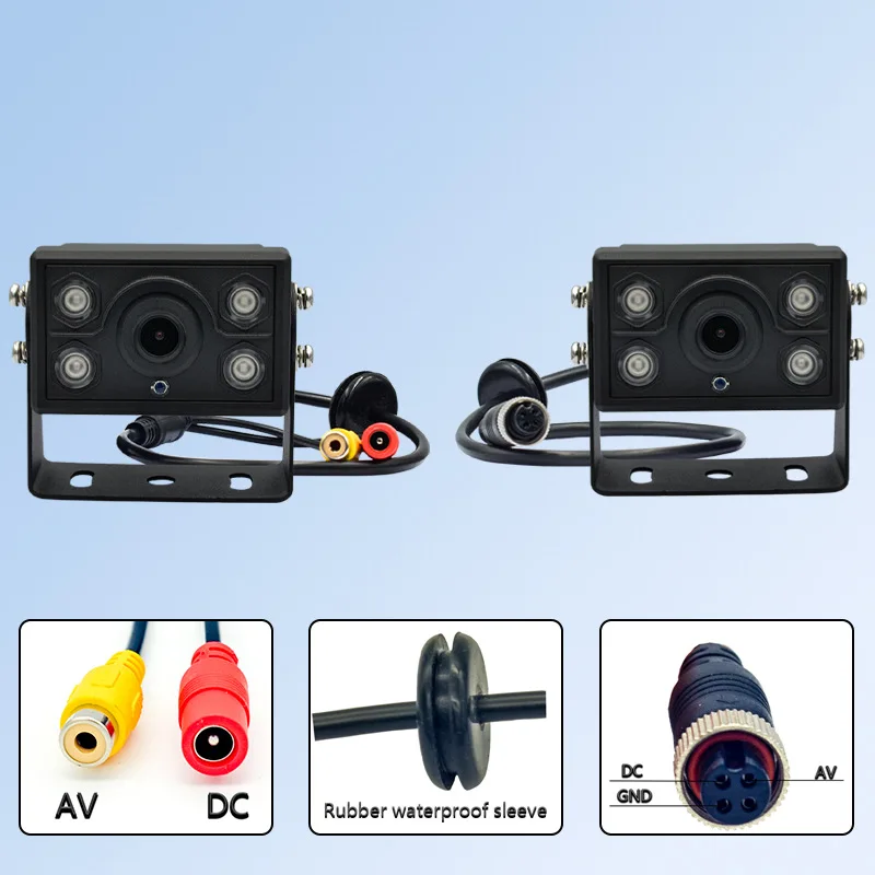 케어드라이브 CC877-AHD20 방수 헤비듀티 12V 야간 시야 차량용 카메라 전후방 광각 후진 보조 장치