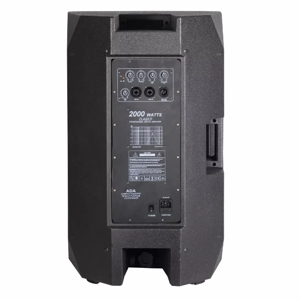 DASN SCA15ADA  Professional  Audio 500W 15 Inch Power Active Digital Amplifier Plastic PA Speaker Sound System