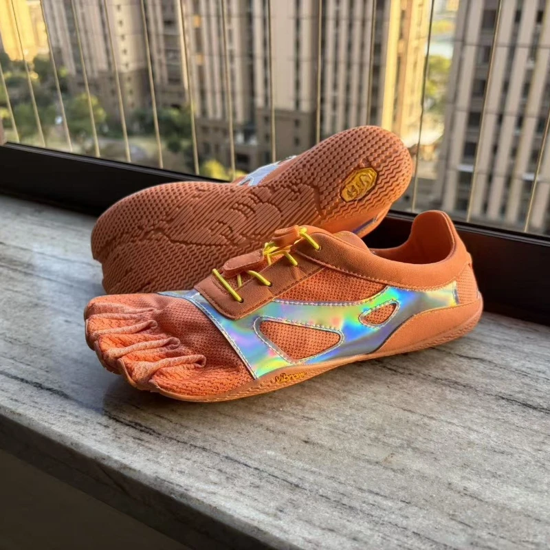 Chaussures de sport athlétiques V-Soul légères, respirantes et à séchage rapide à cinq doigts - Chaussures pieds nus unisexes pour le yoga, la marche et les sports de plein air