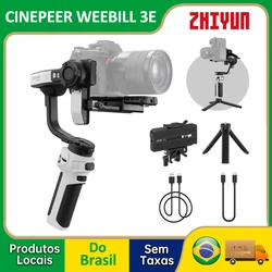 1948 do brasilefibr'zhiyun cinepari WEEBILL 3E stabilizzatore per fotocamera a 3 assi Gimbal portatile per fotocamere Mirrorless DSLR per Canon/Nikon/Sony