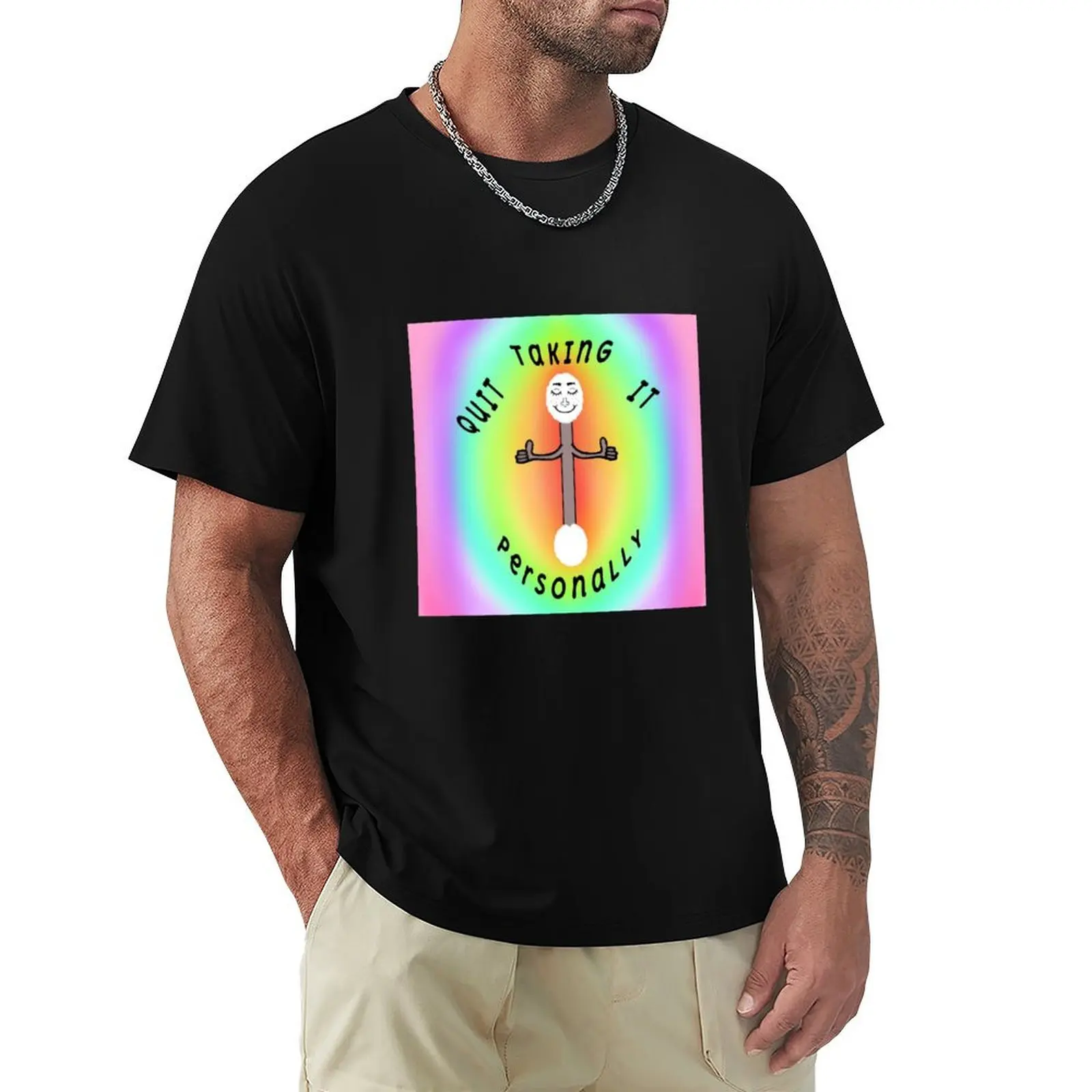 

Quit Taking It Personally T-Shirt Utility Casual Work T-Shirt