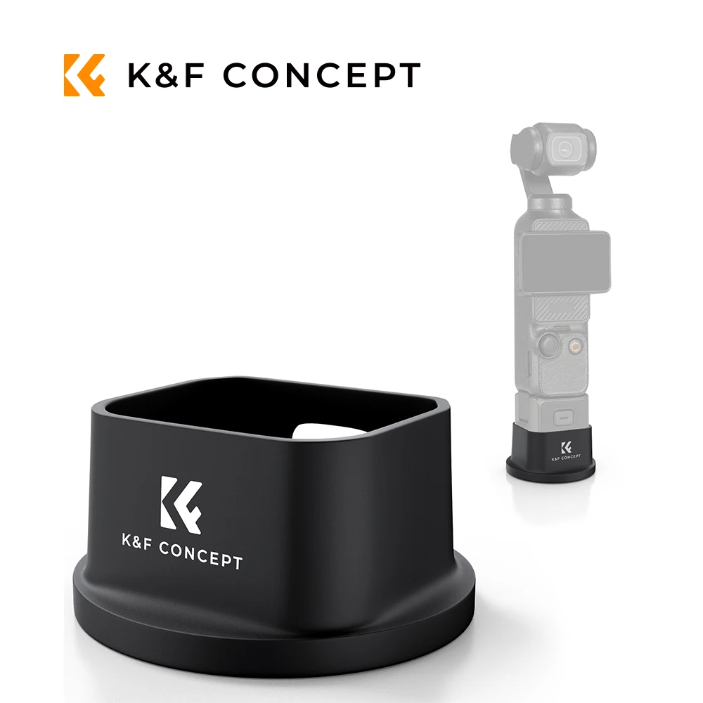 

Силиконовая нескользящая настольная подставка K&F CONCEPT для DJI Osmo Pocket 3, удовлетворяет потребности различных сценариев использования.