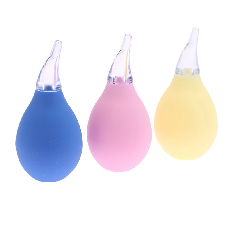 Kids Nasal Aspirator Waterdrop Manual Soft Baby Nasal Aspirator Suction Pump Safe Hygienic Nose Cleaning Tool Infant Health Care