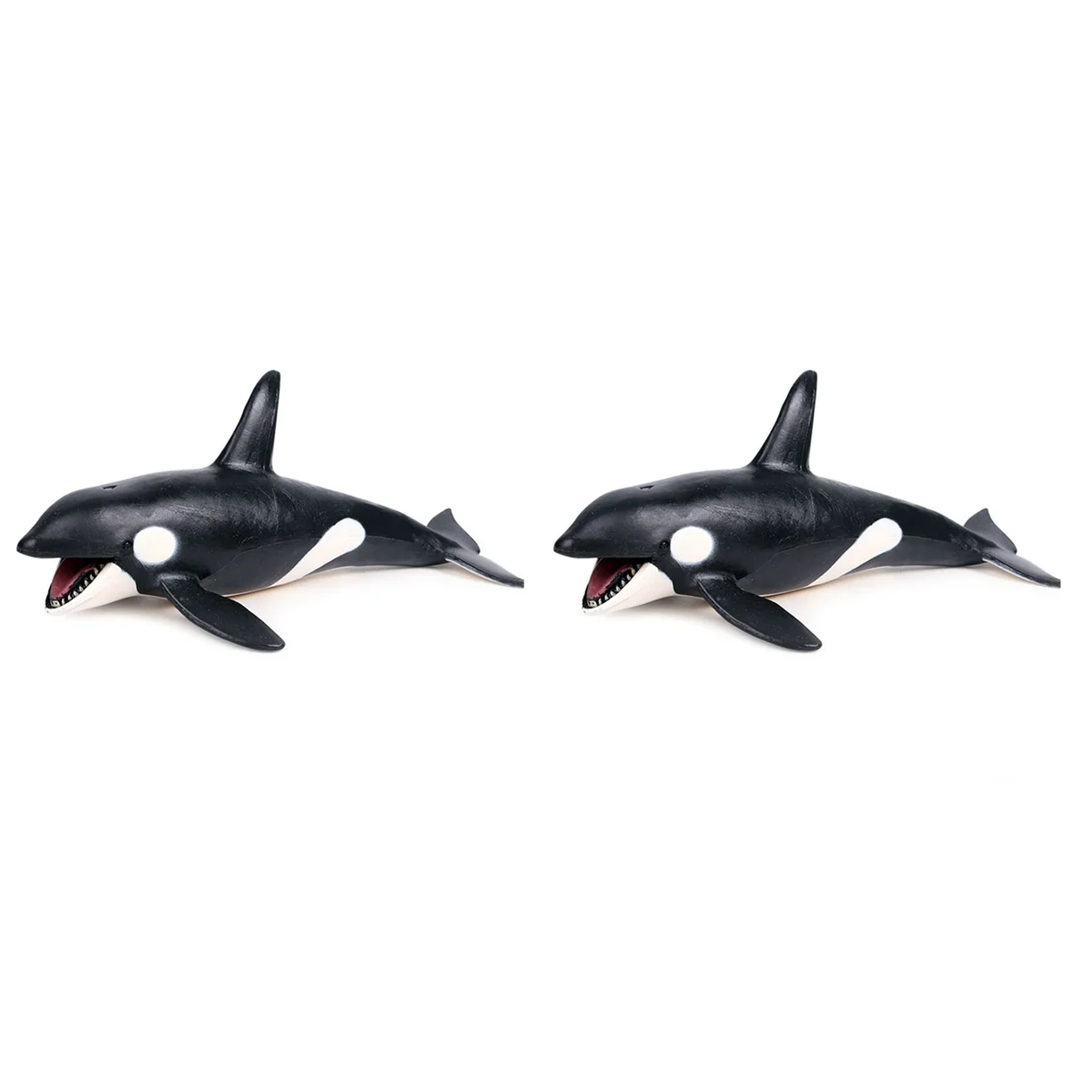 2x Tiere Modell PVC Figuren Simulations modelle Spielzeug