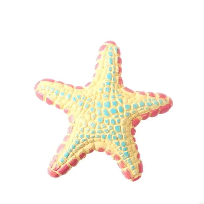 8 -stcs Ocean Animal Dive Toy Star Fish Figurine Set voor onderwaterspel Party Educatieve tool Beach Play Activity Toy L8RB