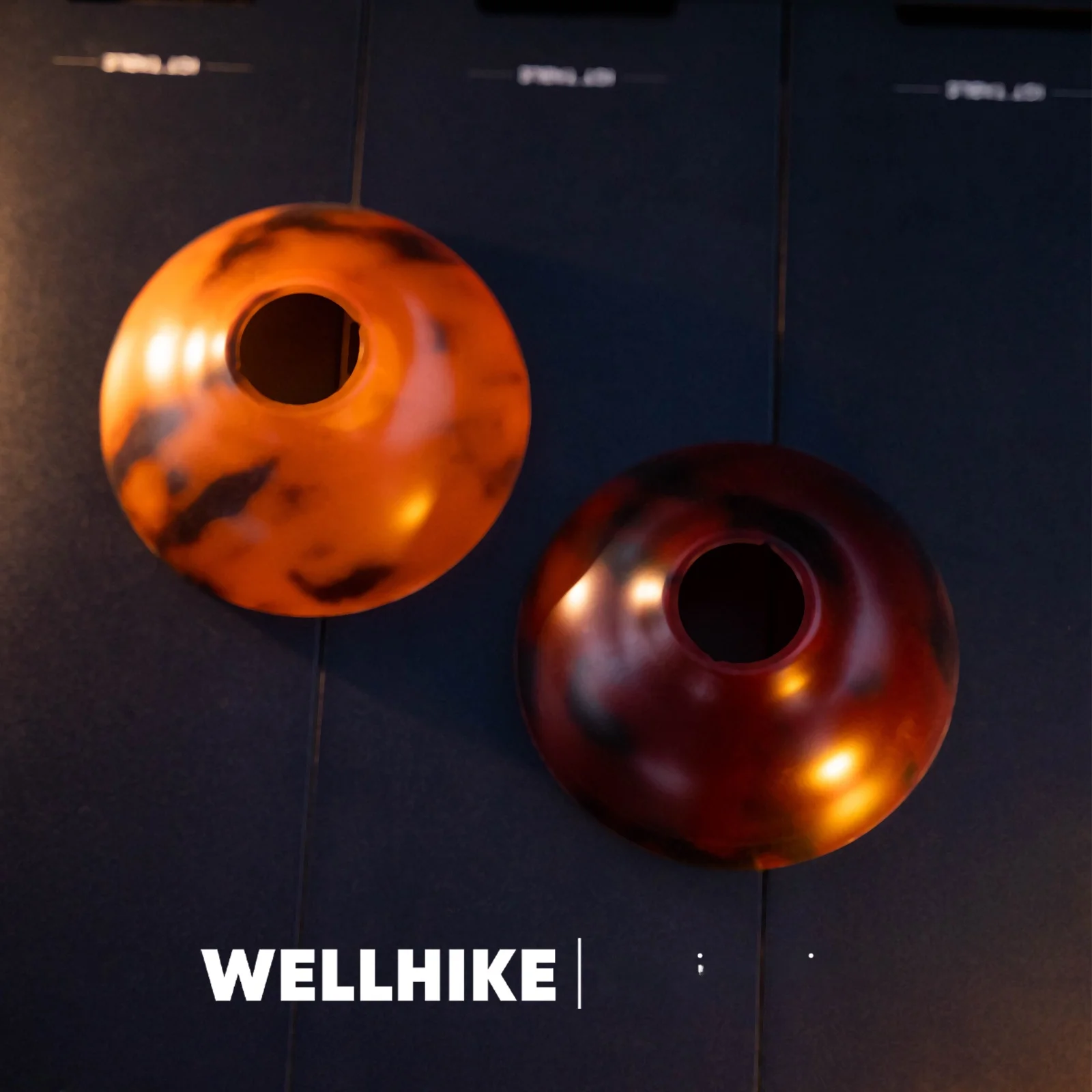 Retro Wood Grain Lampshade PP Outdoor Camping Atmosphere Accessories Universal WELLHIKE Camping Lampshade WK0657