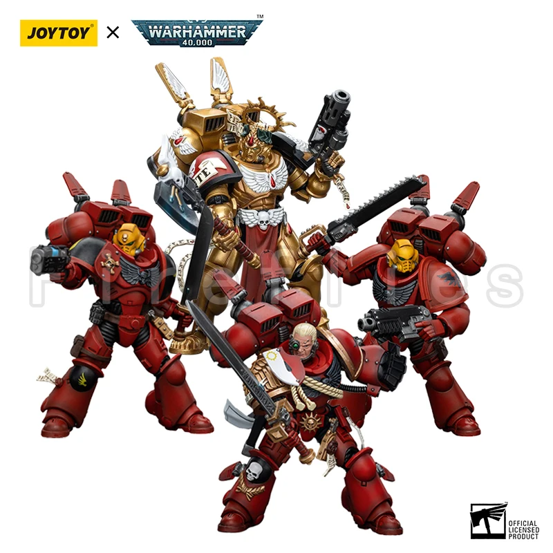 

1/18 JOYTOY Фигурка 40K Blood Angels Commander Dante Jump Pack Интерксессуары Аниме Модель игрушки