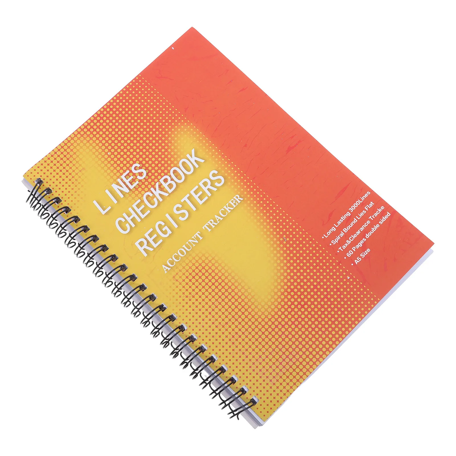 Business Personal Checkbook Register Notebook Hardcover Ledger Log Book Transaction Register Checking Account Bank Deposit