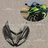 Dla Kawasaki Ninja ZX6R ZX363 2013-2018 przedni reflektor z włókna węglowego 1