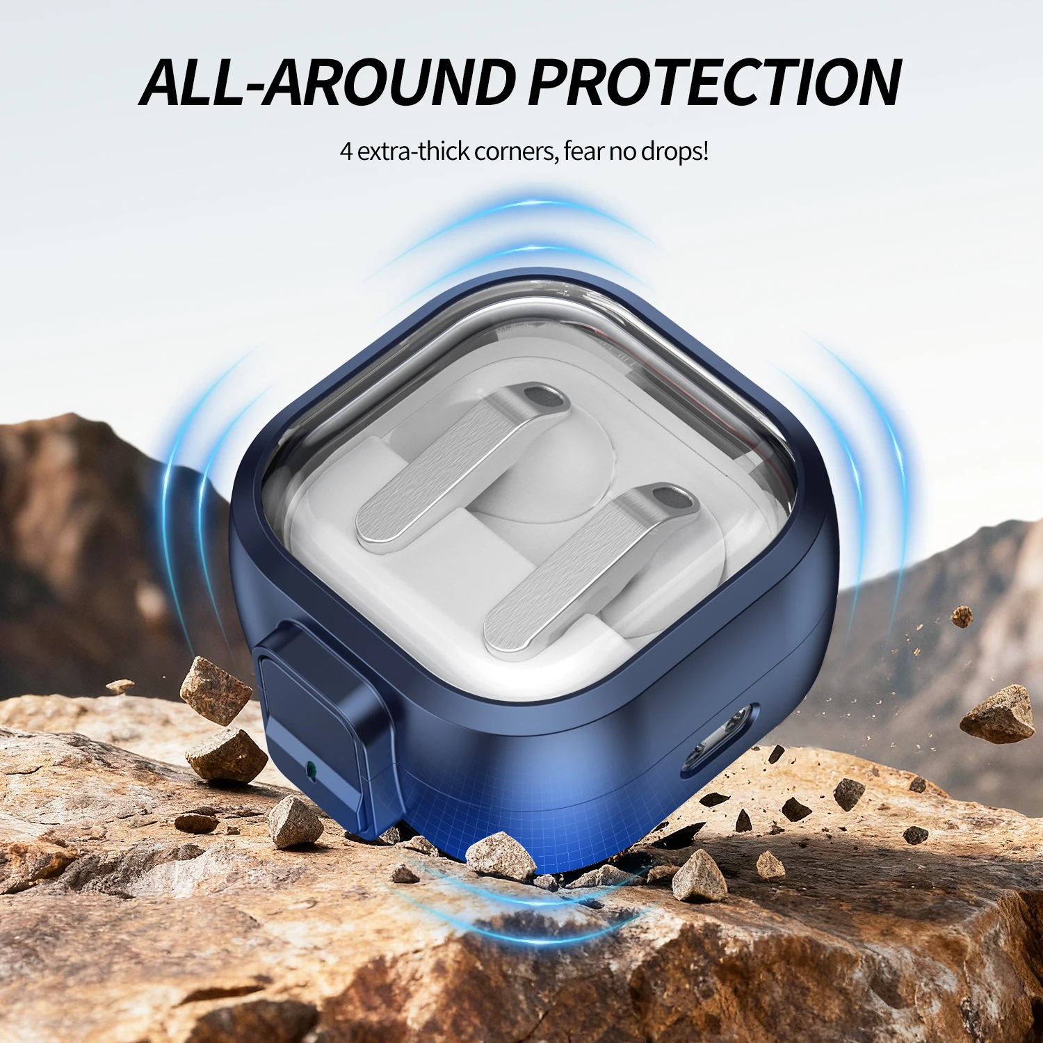 

TPU Soft Protective Case Cover For Samsung Buds4 Buds4Pro Wireless Earbuds Shockproof Shell Protective Sleeve