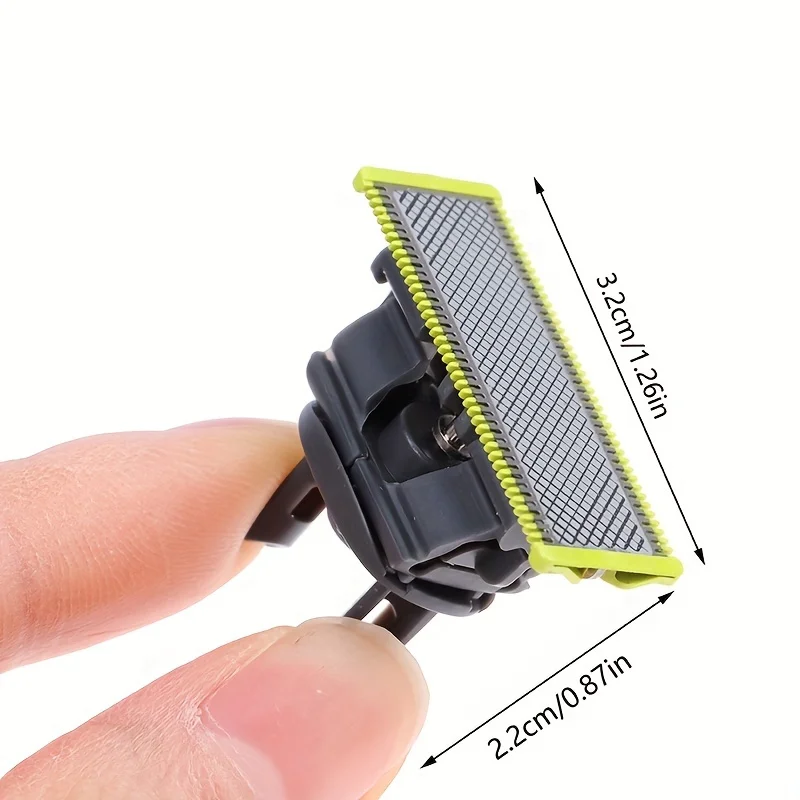 شفرة بديلة لتشذيب الشفرة قابلة للاستبدال لشركة فيليبس OneBlade QP2520 QP2530 QP6510 QP6520