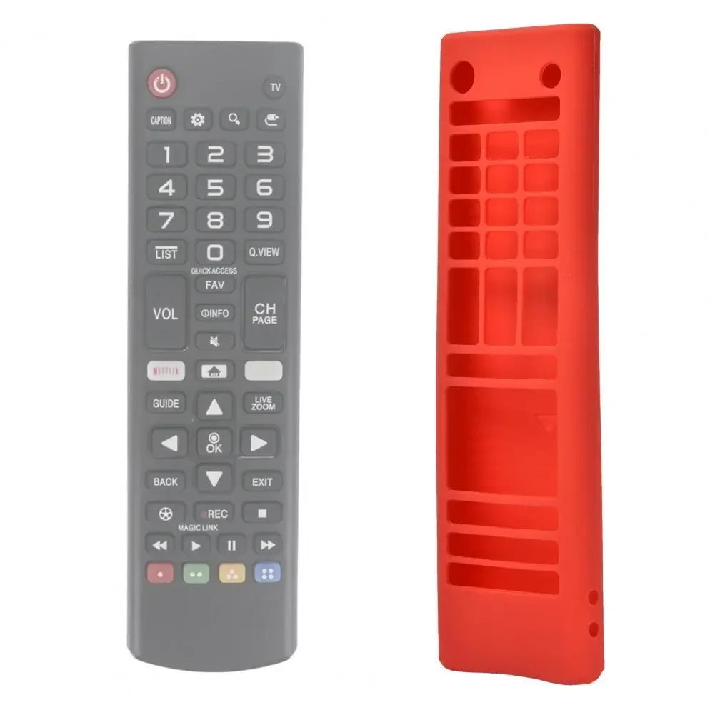 

Anti-fall Anti-slip Silicone TV Remote Control Case Protector for LG AKB75095307 AKB74915305 AKB75375604 Dropshipping