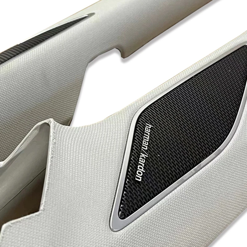 For VW Golf 7 7.5 Golf8 R-Line A Pillar Harman Kardon  Tweeter Black Grey A Pillar Trim Panel With Adapter Wire Cable view 6