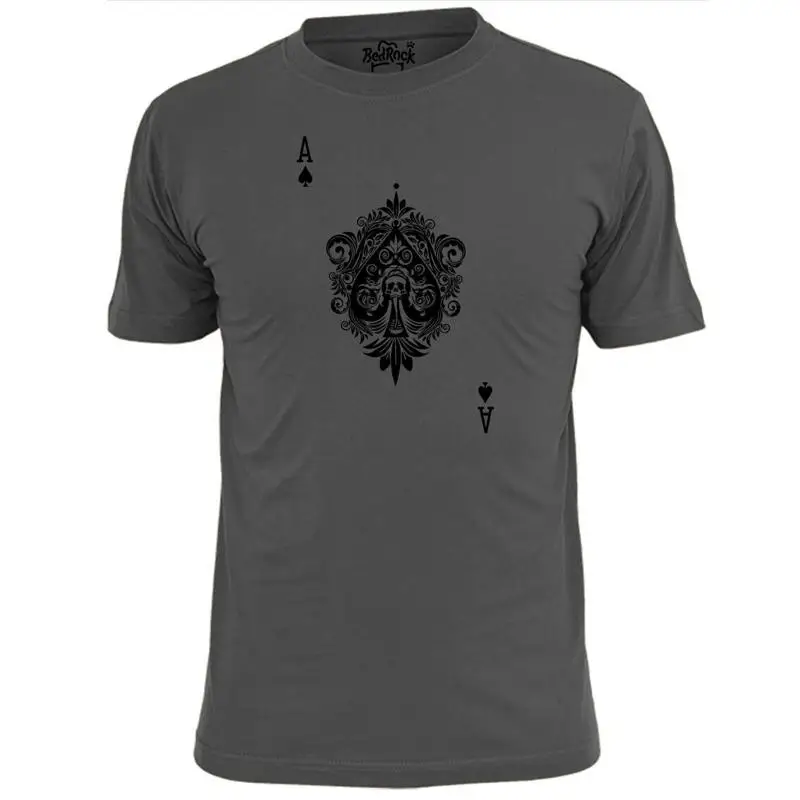 camiseta-masculina-ace-of-spades-cartas-de-metal-pesado-jogo-de-poquer