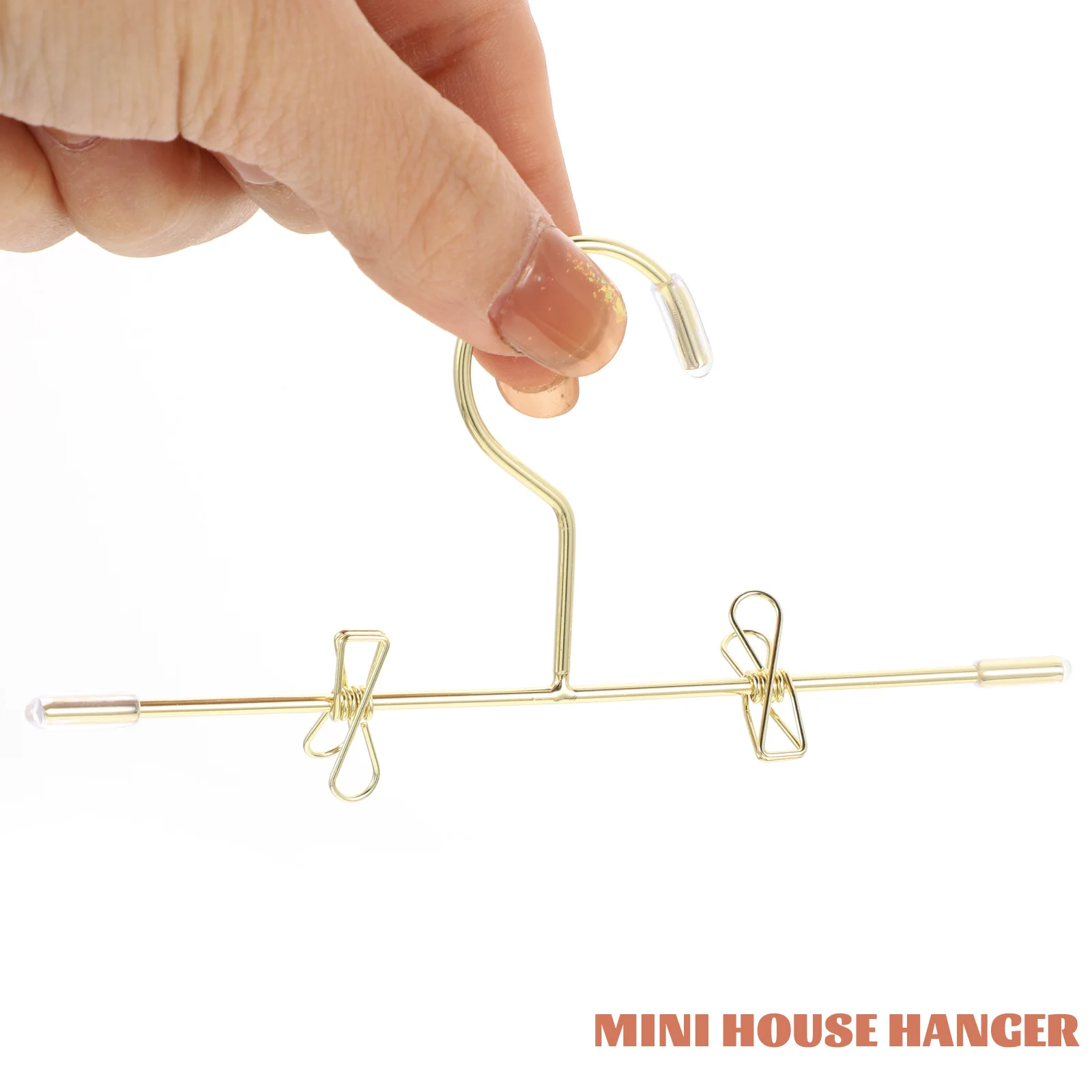 

5 Pcs 18 Clothes Hanger Stuffed Animal Mini Rack Small Dress Hangers Exquisite