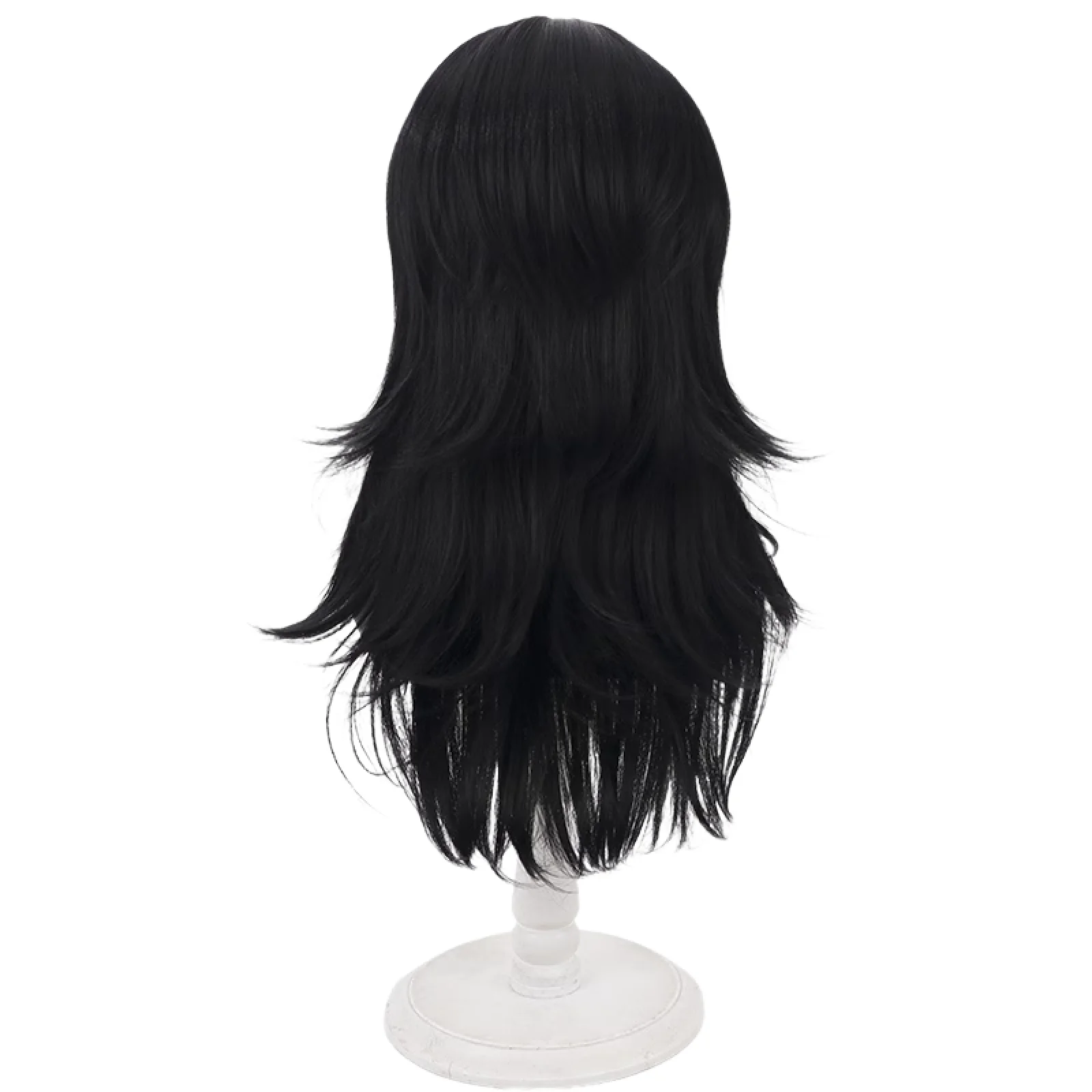 Yahata Umiri Cosplay Wig Costume Black Long Heat Resistant Synthetic Hair Halloween Role Play Party Prop Accessories 4