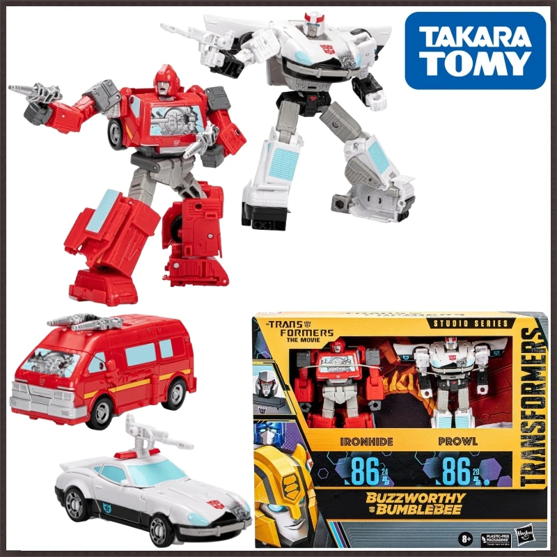 In Stock Takara Tomy Transformers SS series BB limited 20BB D level police car & 24BB V  iron sheet Action Series of Toys