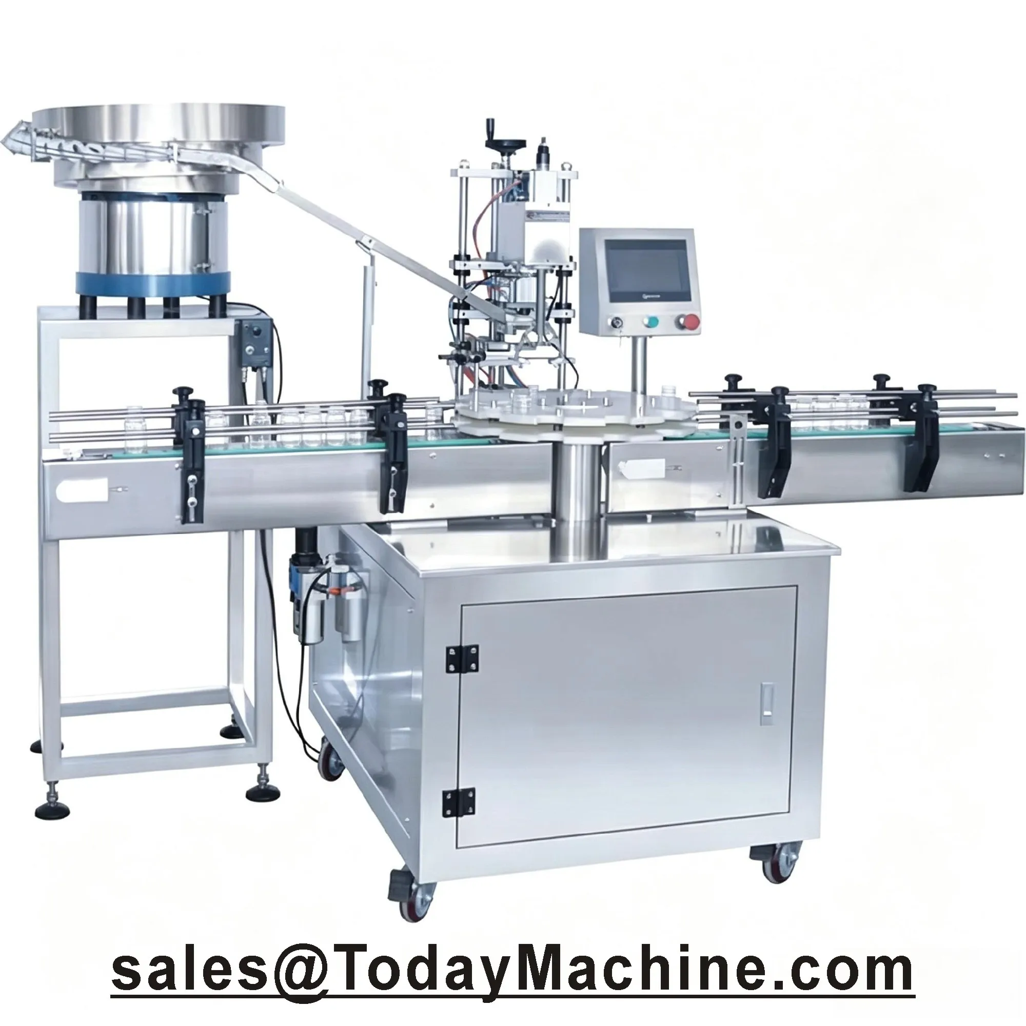 Manual Desk Type Bottle Screw Capping Machine Plastic Glass Metal Manufacturing Plant Semi-automatic Food Shop Commodity