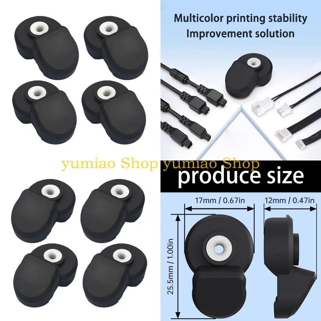 

587B Safe Ceramic Feed Inlets Slack Easy to Clean for Printing Applications