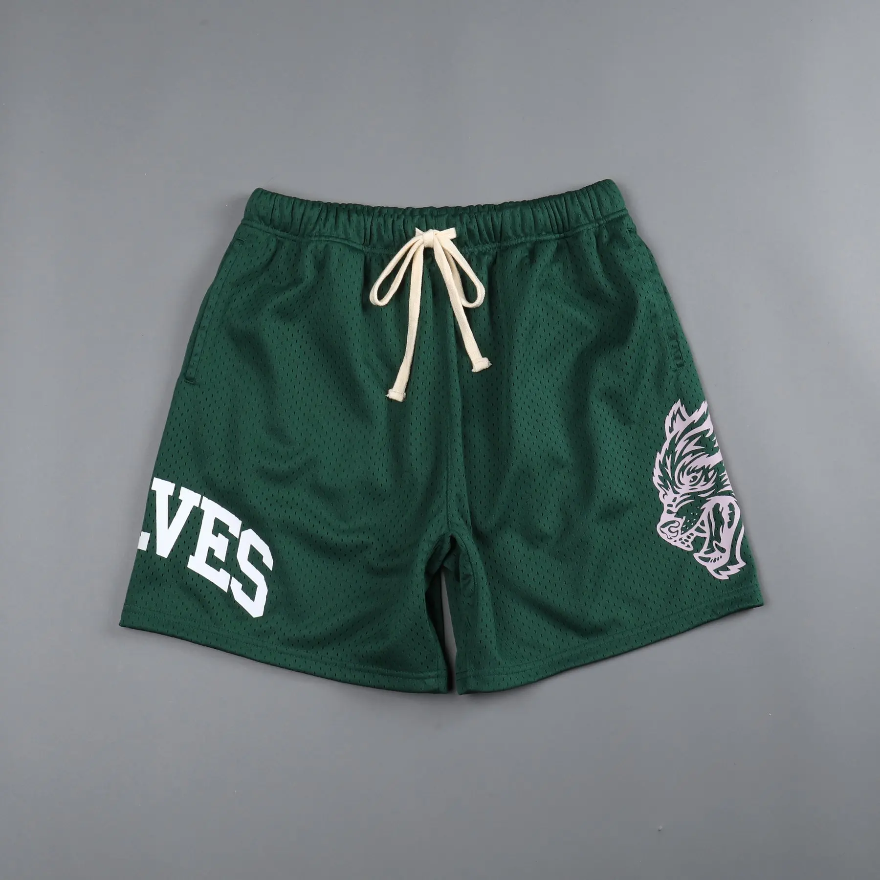 2024 Summer New Men's Fashion Beach Trend Shorts Mesh Breathable Fast Drying Comfortable Multi-Color Outdoor Running Shorts For