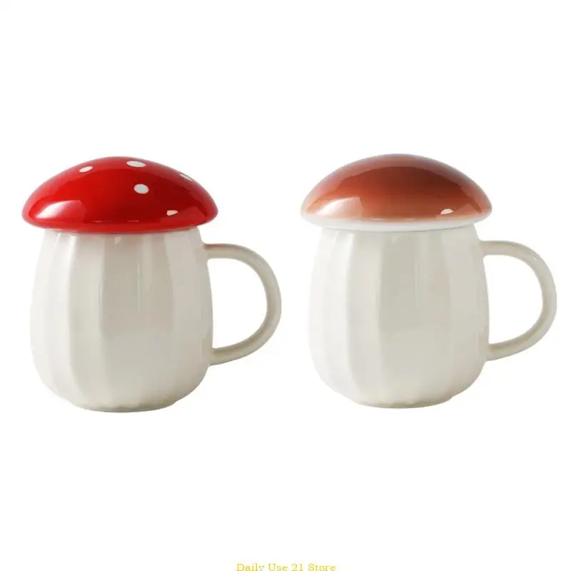 

Multipurpose Ceramic Mushroom Coffee Cup Tea Cups Lovely Mushroom Stuff Gifts