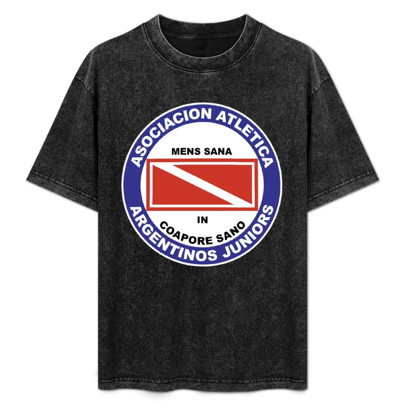 

Argentinos Juniors Crest/Logo T-Shirt Durable Work Wear T-Shirt