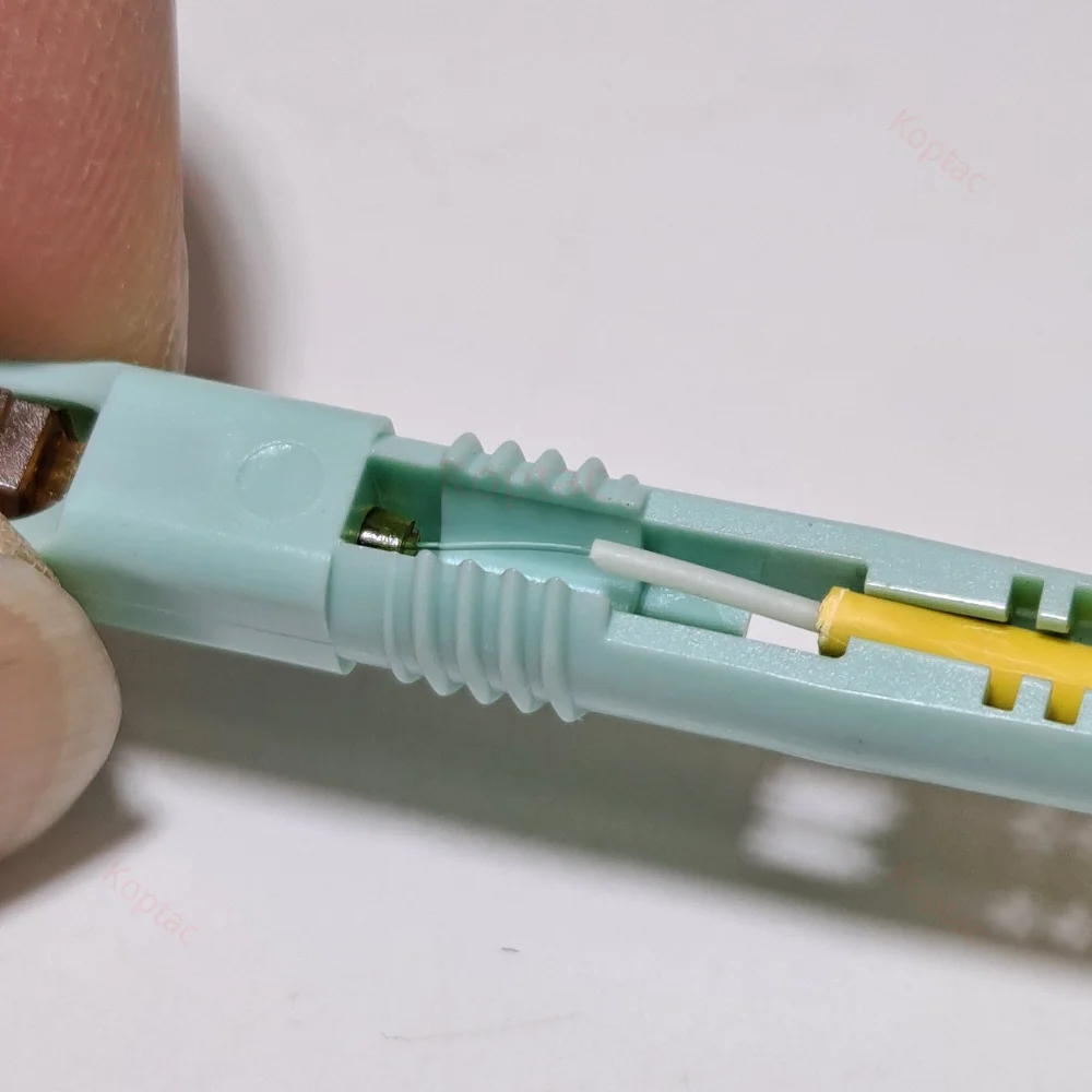 Herramienta de fibra óptica rápida FTTH, conector rápido de 100 piezas SC, APC, SM, 55mm, Cocodrilo, UPC, venta al por mayor